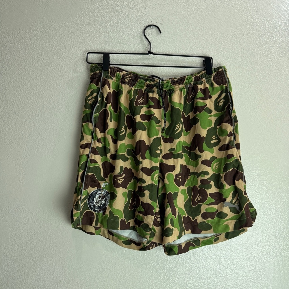 Bape Puma Vintage Shorts Size XL Drawstring Dry Cell